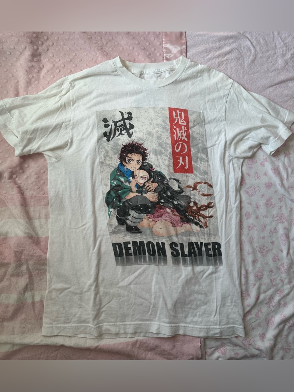 Demon Slayer Graphic Tee - White